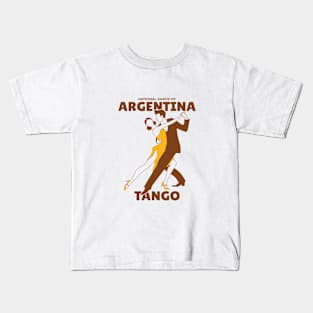 Tango Dance Kids T-Shirt